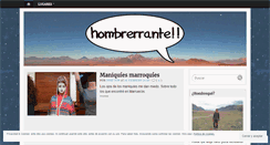 Desktop Screenshot of hombrerrante.com