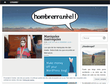 Tablet Screenshot of hombrerrante.com